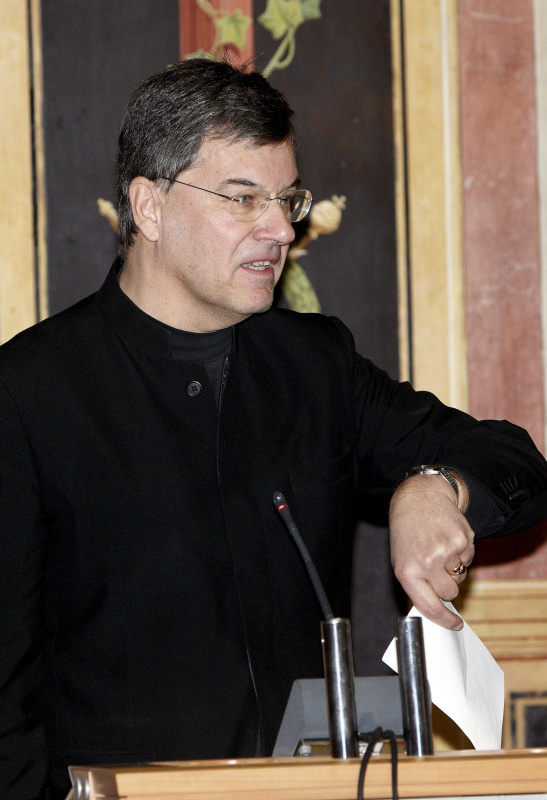 Prof. Herwig Hösele - Präsident des Bundesrates a.D. am Rednerpult