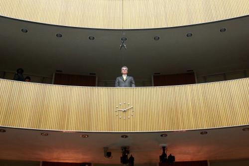 Parlament, konstituierende Sitzung am 28.10.2008: Heinz Fischer. 
(c) Matthias Cremer ABDRUCK HONORARFREI NUR BEI DIREKTER BERICHTERSTATTUNG ZUR AUSSTELLUNG.