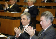 v.li. Bundeskanzler Werner Faymann und Bundespräsident Dr. Heinz Fischer