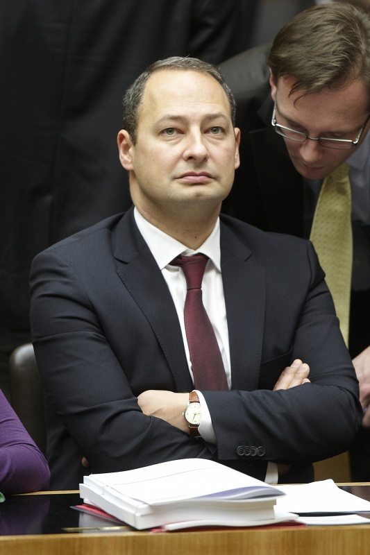 Mag. Andreas Schieder- Staatssekretär für Finanzen auf der Regierungsbank