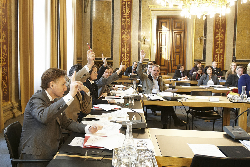 Abstimmung von Anträgen im Untersuchungsausschuss