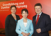 v.li. Angela Lueger - Nationalratsabgeordnete, Mag.a Barbara Prammer - Präsidentin des Nationalrates und Dr. Michael Ludwig - Stadtrat von Wien