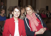 v.li. Mag.a Barbara Prammer - Nationalratspräsidentin und Mag.a Helene Jarmer - Nationalratsabgeordnete