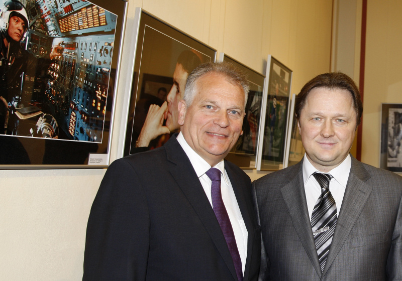 v.li. Gottfried Kneifel - Präsident des Bundesrates und Andrii Bereznyi - Botschafter der Ukraine in der Republik Oesterreich