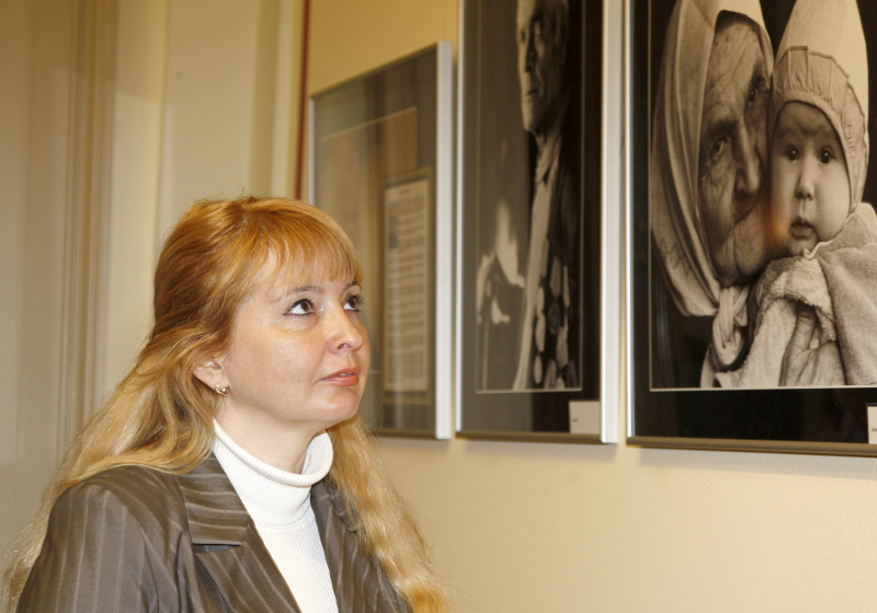 Veranstaltungsteilnehmerin