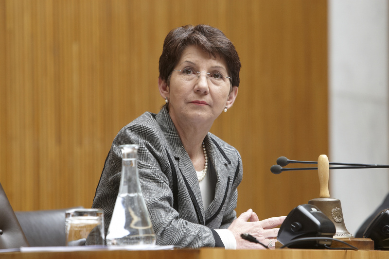 Am Präsidium Nationalratspräsidentin Mag.a Barbara Prammer