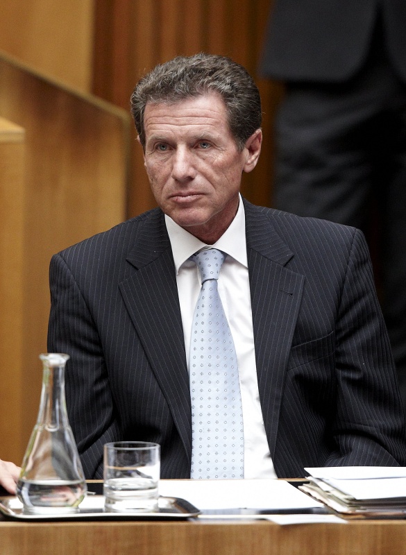 Auf der Regierungsbank Univ. Prof. Mag. Dr. Karlheinz Töchterle - Wissenschaftsminister