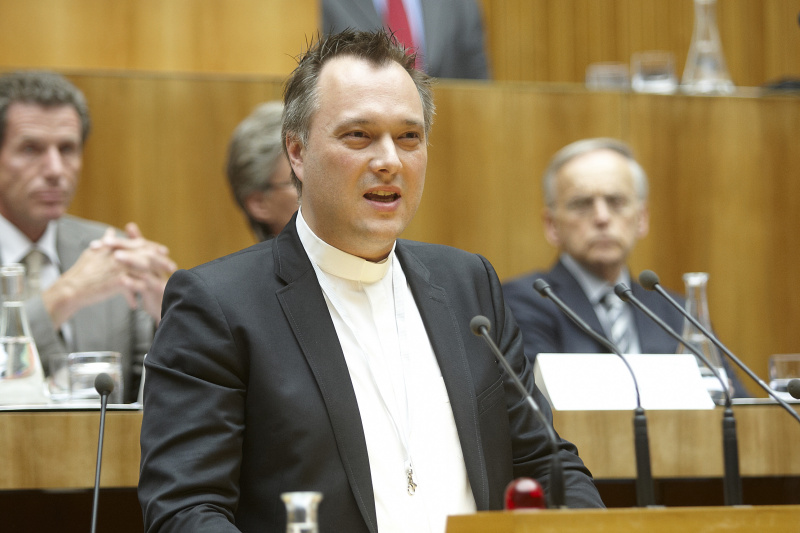 Mag. Horst Schachtner - Gewerkschaft Öffentlicher Dienst am Rednerpult