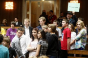 Blick in Richtung JugendparlamentsteilnehmerInnen