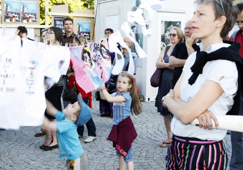 Blick in Richtung VeranstaltungsteilnehmerInnen.