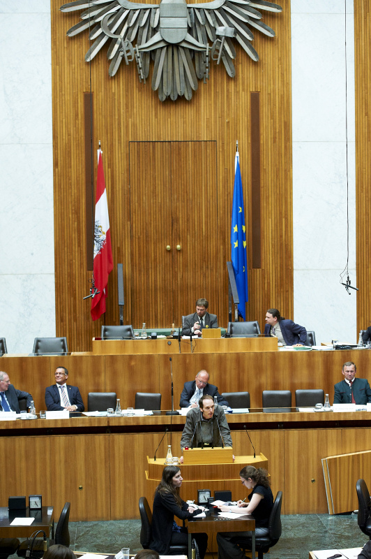 Ralph Chaloupek am Rednerpult