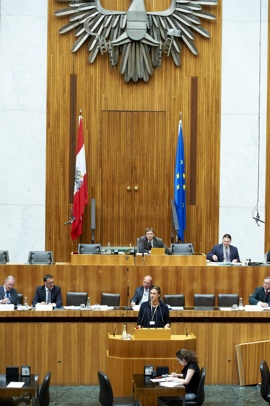 Bernhard Antensteiner am Rednerpult