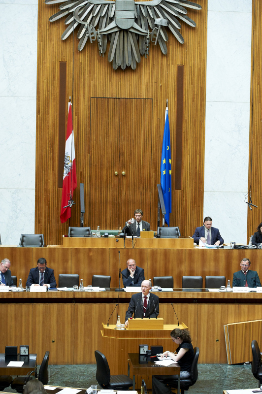 DI Dr. Leopold Kirner am Rednerpult