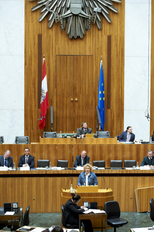 Dr.in Theresia Oedl-Wieser am Rednerpult