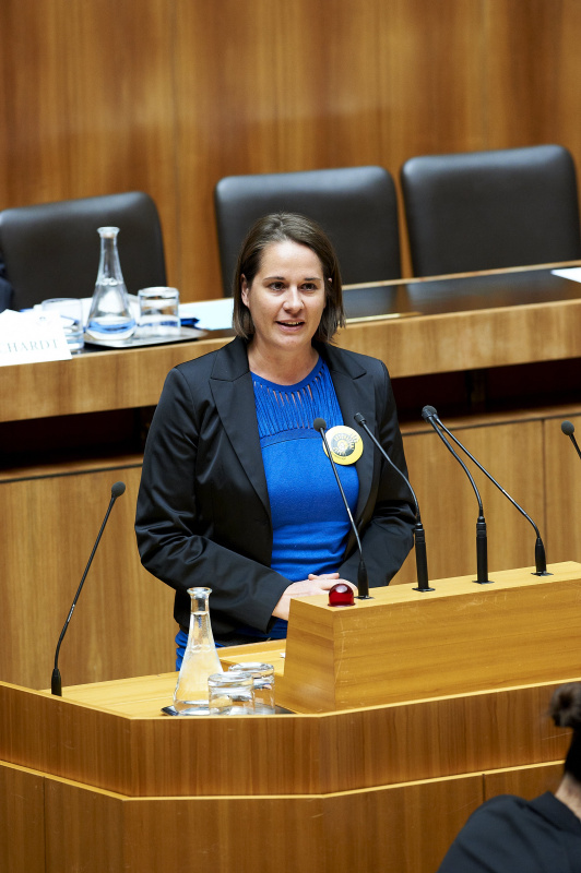 Mag.a Christiane Brunner am Rednerpult