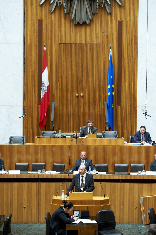 Dr. Peter Kranner am Rednerpult