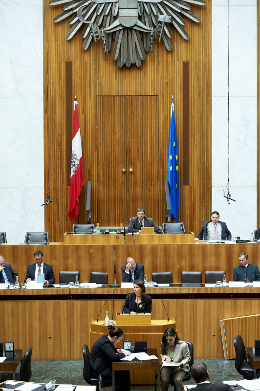 Elisabeth Kerschbaum - Bundesrätin am Rednerpult
