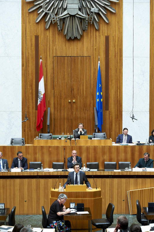 DI Dr. Franz Sinabell am Rednerpult