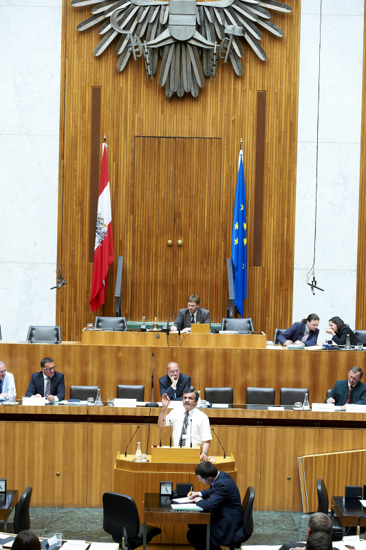 Leo Steinbichler am Rednerpult