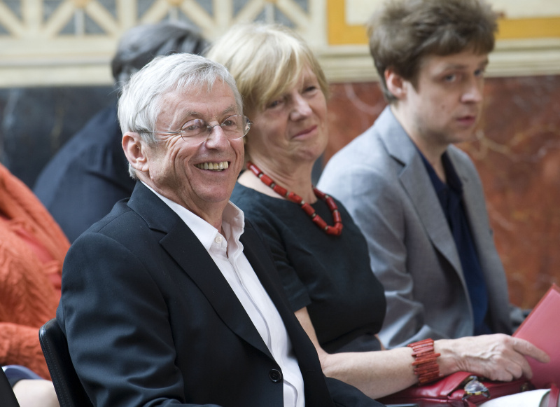 v.l.: Dr. Peter Huemer und Friedrun Huemer