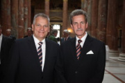 v.li. Bundesratspräsident Gottfried Kneifel und Franz Fiedler