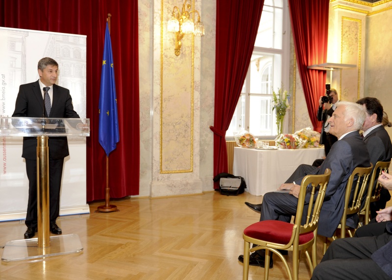 Dr. Michael Spindelegger - Vizekanzler am Rednerpult