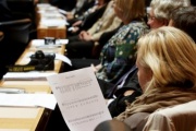 Uraufführung der von EACD Präsident Jürgen Prigl komponierten neue "EACD-Hymne"