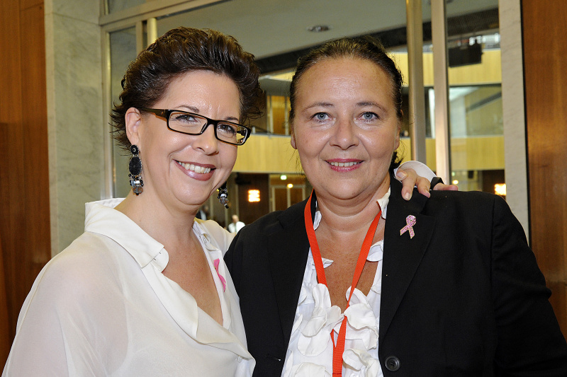 v.li. Christine Marek - Nationalratsabgeordnete und 