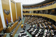 118. Nationalratssitzung. Blick ins Plenum