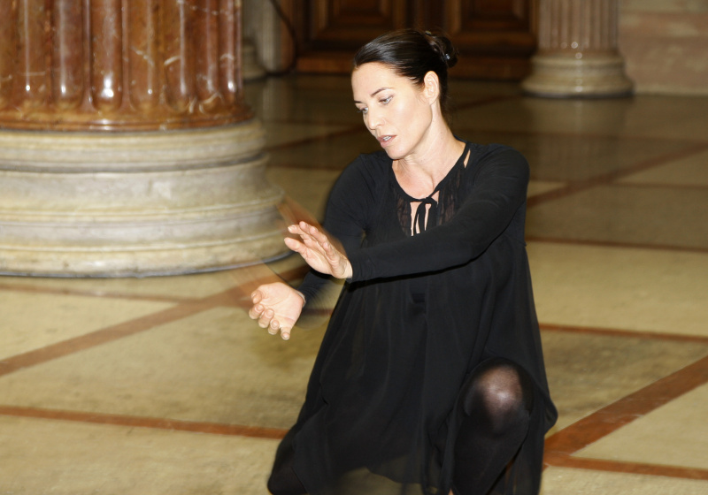 Darstellerin des Teatro Barocco