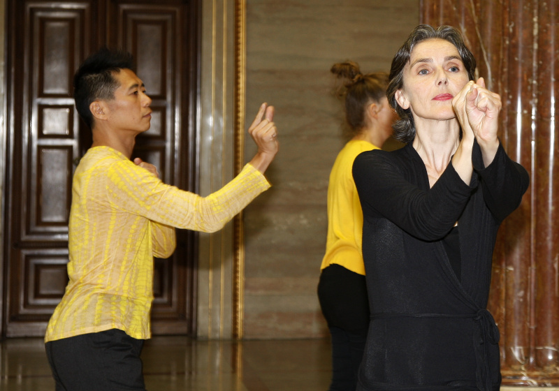 DarstellerInnen des Teatro Barocco