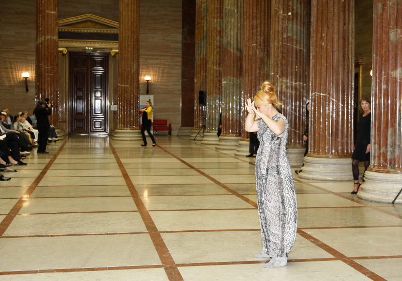 Darstellerin des Teatro Barocco