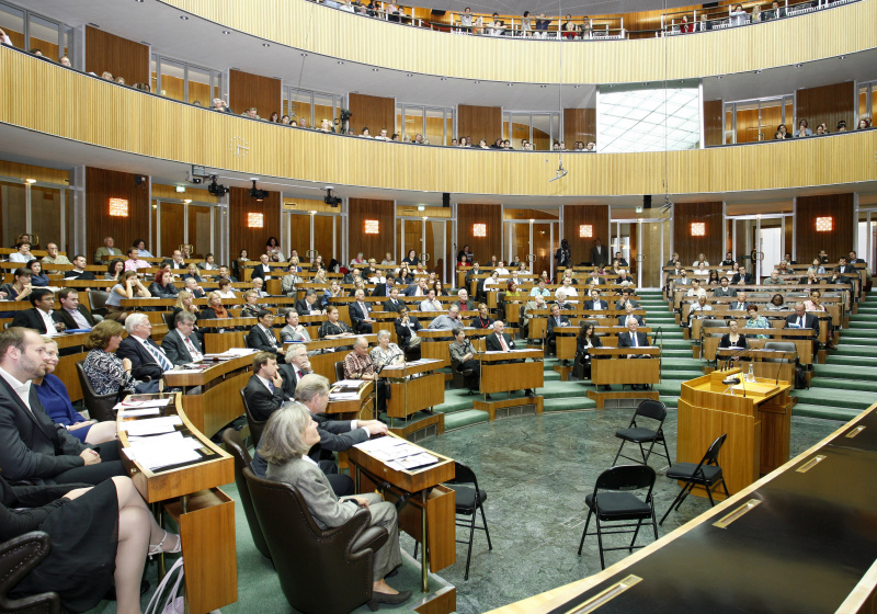 Blick in Richtung VeranstaltungsteilnehmerInnen