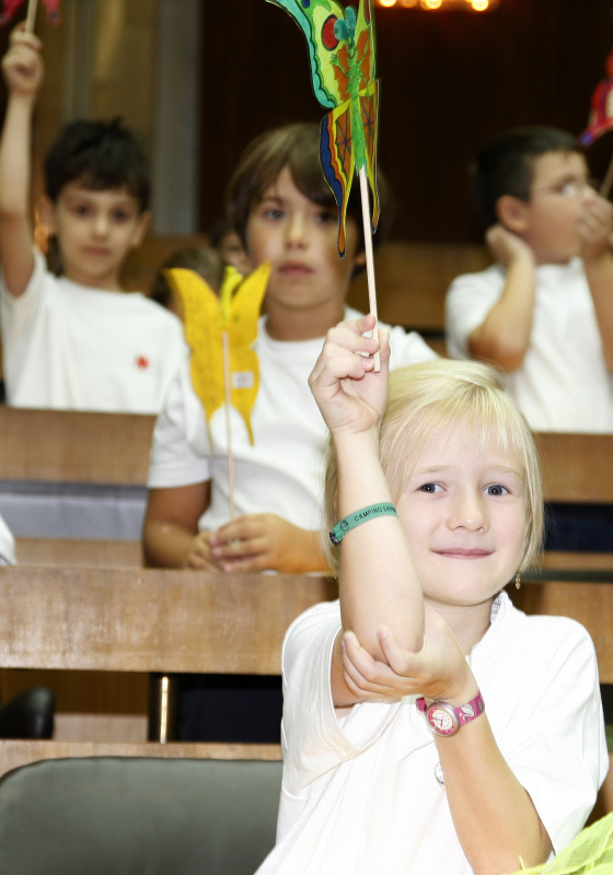 Volksschülerin - Volksschule Dunantgasse