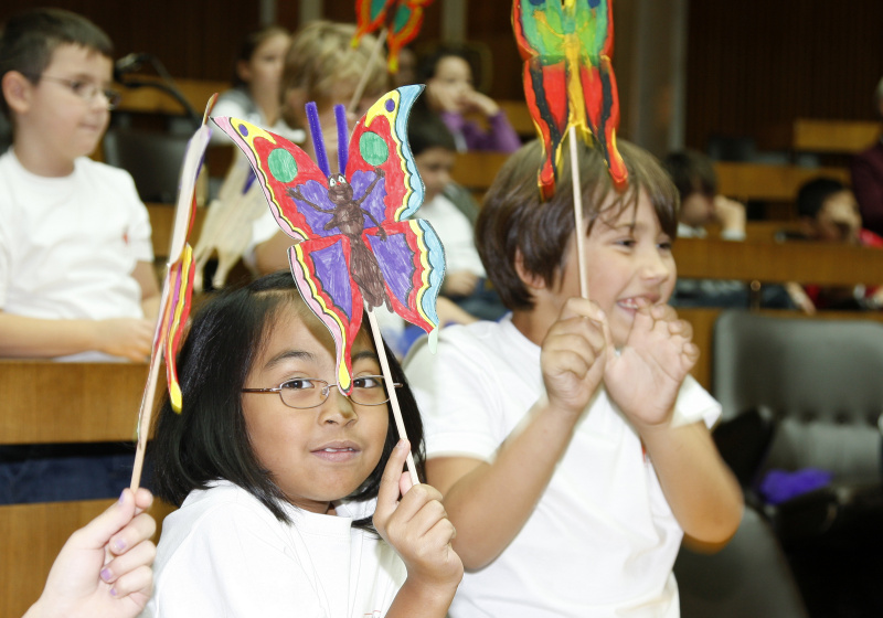 Volksschülerin - Volksschule Dunantgasse