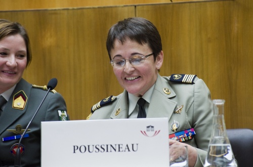 Oberst i.G. Dr.in Christine Poussineau, Verteidigungsattaché an der Botschaft der Franzšsischen Republik (