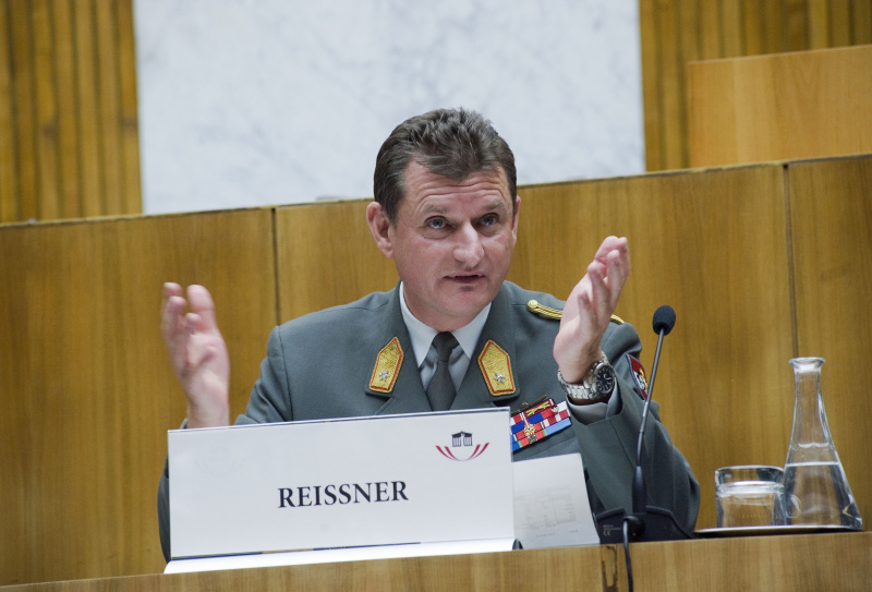 Brigadier Mag. Franz Reißner - Kommandant Kommando Einsatzunterstützung