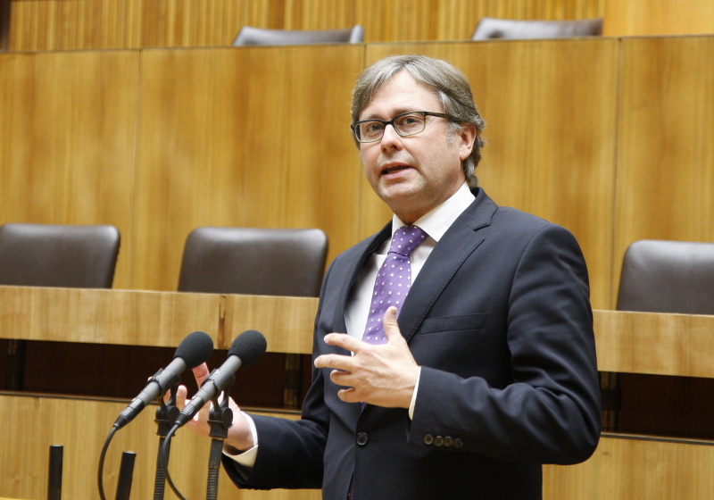 Dr. Alexander Wrabetz - ORF-Generaldirektor am Rednerpult