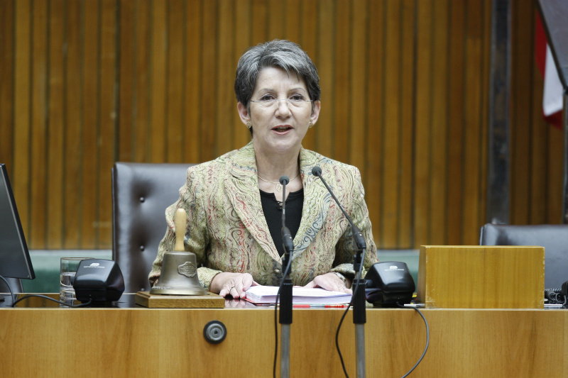 Mag.a Barbara Prammer - Nationalratspräsidentin am Präsidium