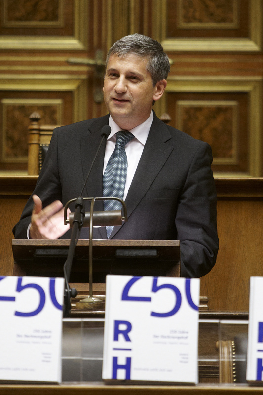 Dr. Michael Spindelegger - Aussenminister und Vizekanzler am Rednerpult