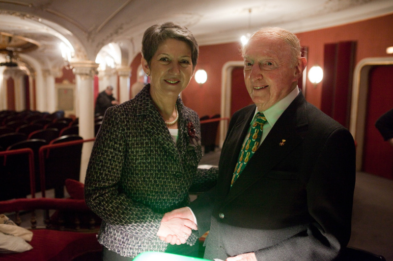 v.li. Mag.a Barbara Prammer und Walter Arlen