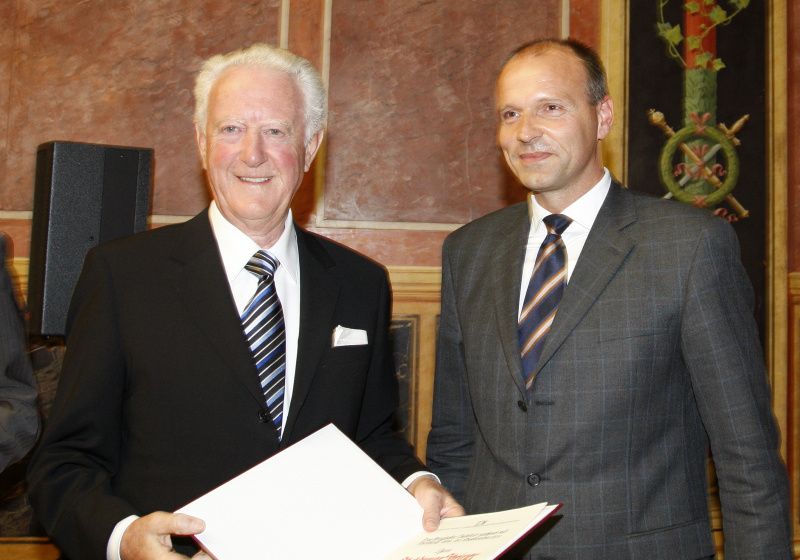 v.li. Dr. Waldemar Steiner und Mag. Harald Stefan