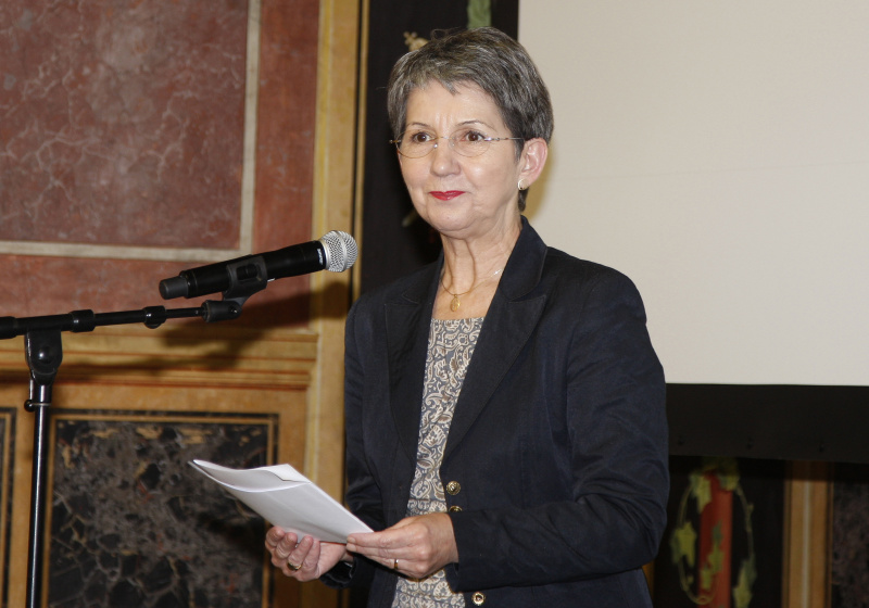 Mag.a Barbara Prammer - Nationalratspräsidentin am Rednerpult