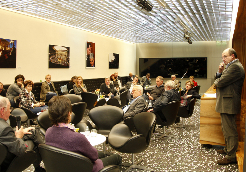 Blick in Richtung VeranstaltungsteilnehmerInnen