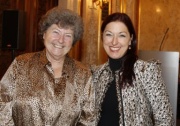 v.li. Eleonora Hostasch und Generalsekretärin des Nationalfonds Hannah Lessing