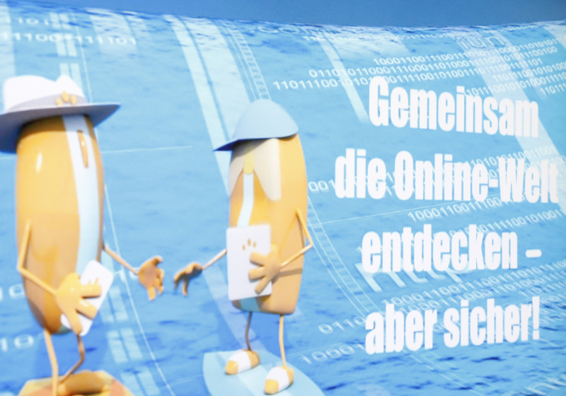 Maskottchen der Veranstaltung