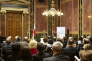 Bundesratspräsident Gregor Hammerl am Rednerpult
