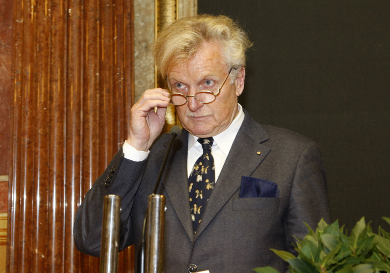 Bundesratspräsident Gregor Hammerl am Rednerpult