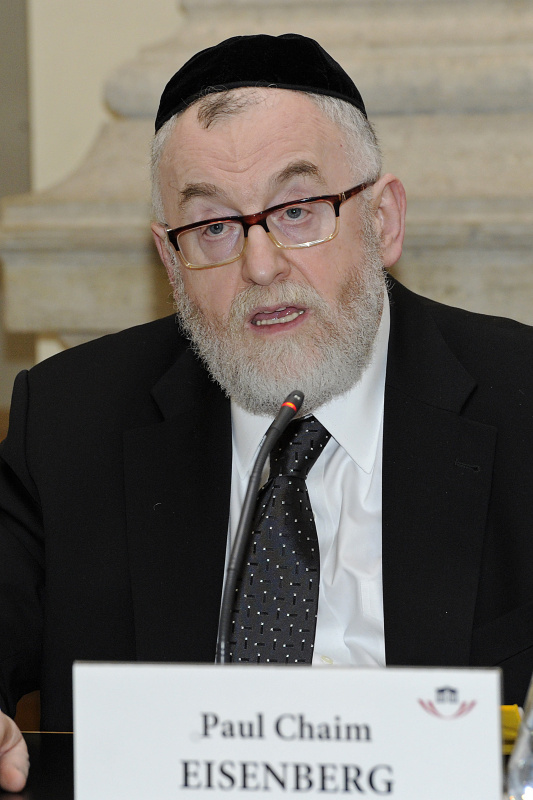 Oberrabbiner der Israelitischen Kultusgemeinde Wien Paul Chaim Eisenberg