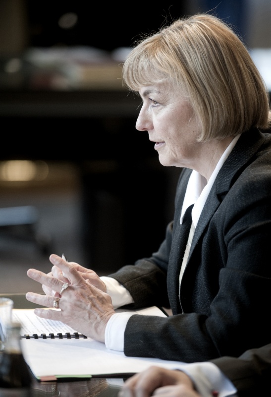 Außenministerin der Republik Kroatien Vesna Pusic
